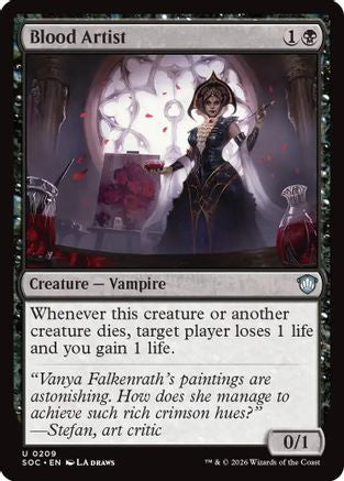 Blood Artist (SOC-209) - uncommon