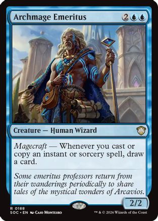 Archmage Emeritus (SOC-188) - rare