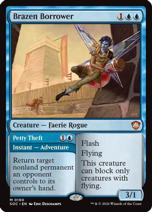 Brazen Borrower (SOC-190) - mythic