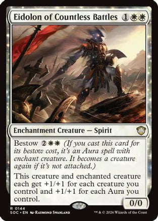 Eidolon of Countless Battles (SOC-144) - rare