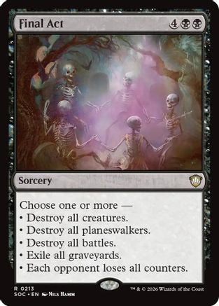 Final Act (SOC-213) - rare