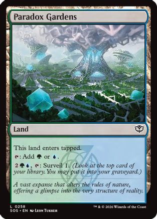Paradox Gardens (SOS-258) - land - Foil