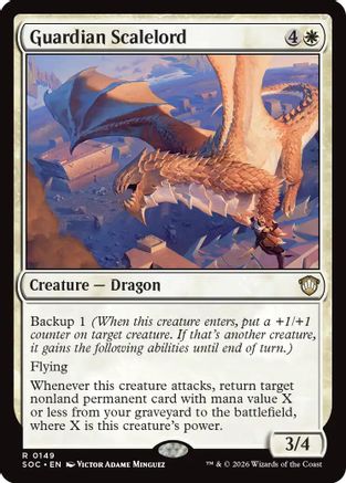 Guardian Scalelord (SOC-149) - rare