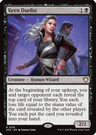 Keen Duelist (SOC-218) - rare