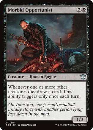 Morbid Opportunist (SOC-219) - uncommon