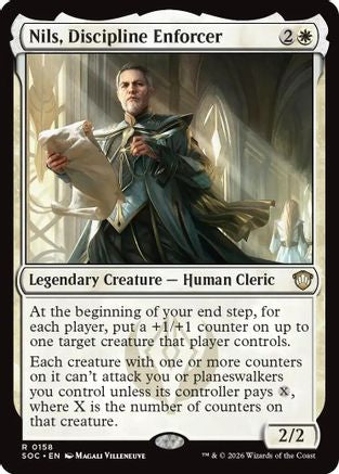 Nils, Discipline Enforcer (SOC-158) - rare