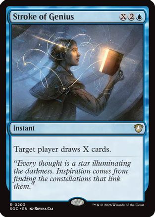 Stroke of Genius (SOC-203) - rare