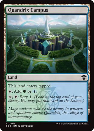 Quandrix Campus (SOC-395) - common