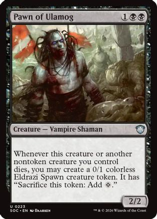 Pawn of Ulamog (SOC-223) - uncommon