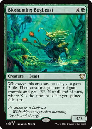 Blossoming Bogbeast (SOC-264) - rare