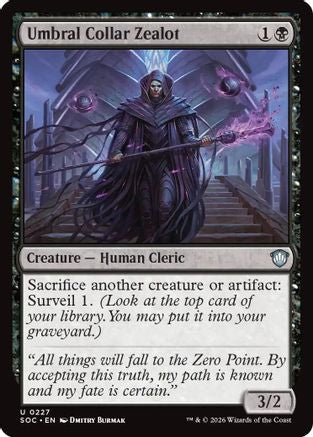 Umbral Collar Zealot (SOC-227) - uncommon