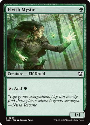 Elvish Mystic (SOC-266) - common