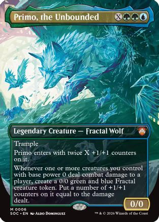 Primo, the Unbounded (Borderless) (SOC-006) - mythic