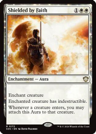 Shielded by Faith (SOC-172) - rare