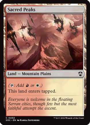 Sacred Peaks (SOC-402) - common
