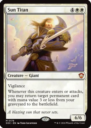 Sun Titan (SOC-178) - mythic