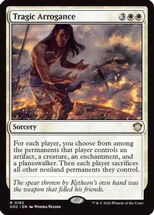 Tragic Arrogance (SOC-182) - rare