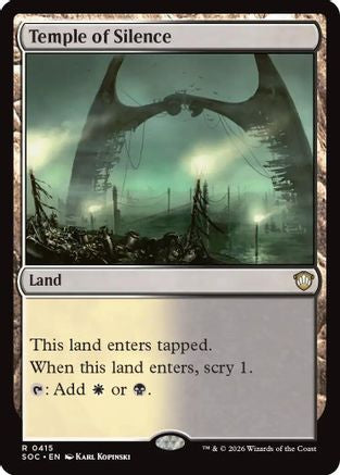 Temple of Silence (SOC-415) - rare