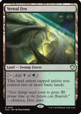Vernal Fen (SOC-419) - rare