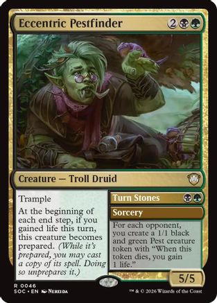 Eccentric Pestfinder (SOC-046) - rare
