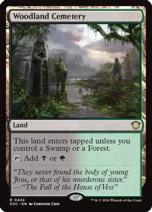 Woodland Cemetery (SOC-424) - rare