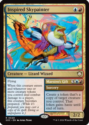 Inspired Skypainter (SOC-048) - rare