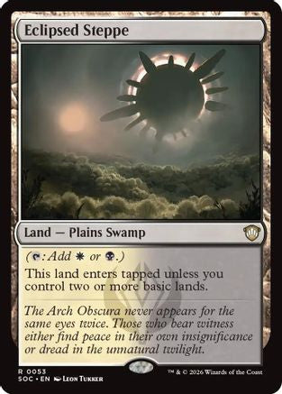 Eclipsed Steppe (SOC-053) - rare