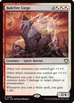 Balefire Liege (SOC-295) - rare