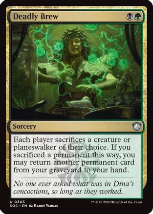 Deadly Brew (SOC-303) - uncommon