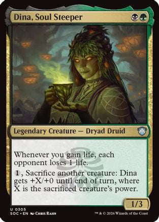 Dina, Soul Steeper (SOC-305) - uncommon