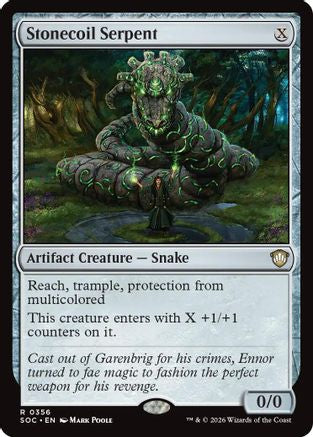 Stonecoil Serpent (SOC-356) - rare