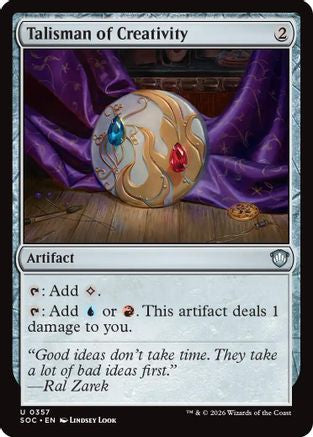 Talisman of Creativity (SOC-357) - uncommon