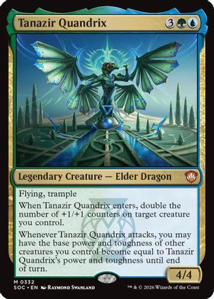 Tanazir Quandrix (SOC-332) - mythic