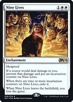 Nine Lives (PRE-28S) - rare - Foil