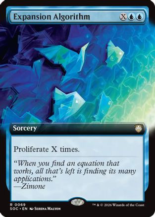 Expansion Algorithm (Extended Art) (SOC-069) - rare