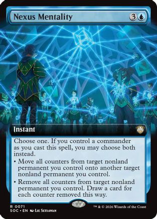 Nexus Mentality (Extended Art) (SOC-071) - rare