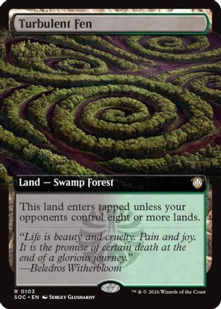 Turbulent Fen (Extended Art) (SOC-103) - rare