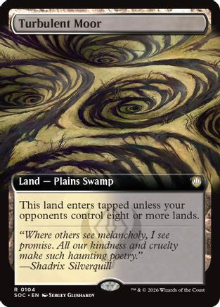 Turbulent Moor (Extended Art) (SOC-104) - rare
