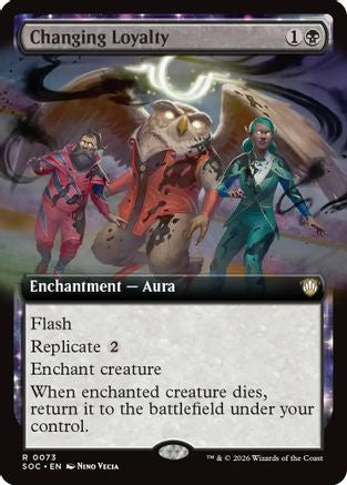 Changing Loyalty (Extended Art) (SOC-073) - rare