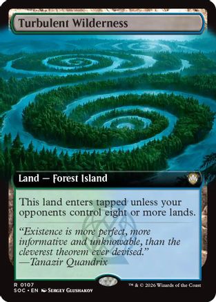 Turbulent Wilderness (Extended Art) (SOC-107) - rare
