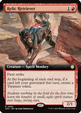 Relic Retriever (Extended Art) (SOC-083) - rare
