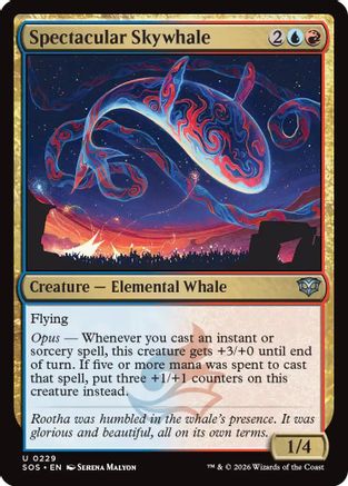 Spectacular Skywhale (SOS-229) - uncommon