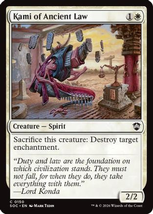 Kami of Ancient Law (SOC-150) - common