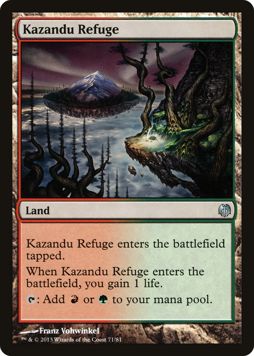 Kazandu Refuge (DDL-071) - uncommon