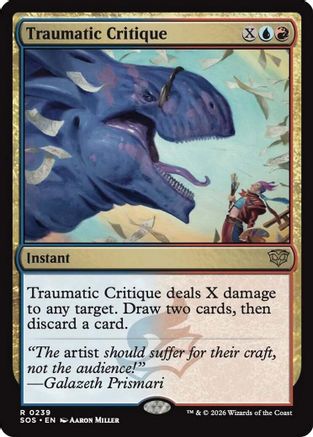 Traumatic Critique (SOS-239) - rare