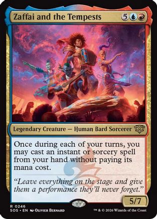 Zaffai and the Tempests (SOS-246) - rare - Foil