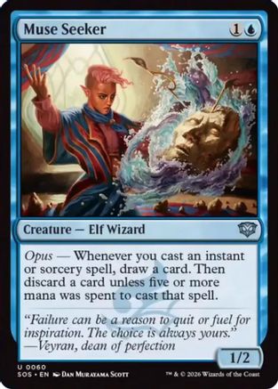 Muse Seeker (SOS-060) - uncommon - Foil