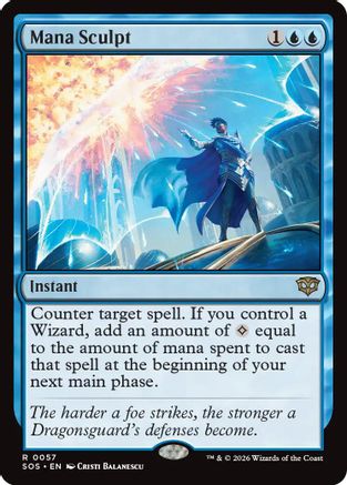 Mana Sculpt (SOS-057) - rare - Foil
