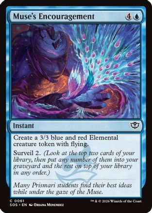 Muse's Encouragement (SOS-061) - rare