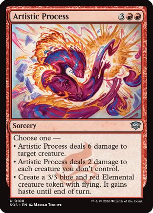 Artistic Process (SOS-108) - uncommon - Foil